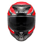 Kaciga LS2 Full Face FF807 DRAGON CARBON TRAX crvena M - Slika 6