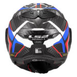 Kaciga LS2 Flip Up FF901 ADVANT X FUTURE carbon plavo crvena sa naočarima XL - Slika 4