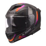 Kaciga LS2 Full Face FF818 STORM III SPORTY sivo ljubičasta XL
