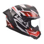 Kaciga LS2 Full Face FF820 RAPID III XTREM belo crno crvena 3XL - Slika 6