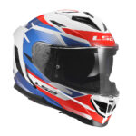 Kaciga LS2 Full Face FF818 STORM III KOMAI belo plavo crvena S - Slika 7