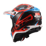 Kaciga LS2 Cross MX700 SUBVERTER EVO II STOMP belo plavo crvena XL - Slika 3