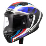 Kaciga LS2 Full Face FF805 THUNDER CARBON GP AERO RAUTE plavo crvena S