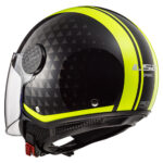 Kaciga LS2 Jet OF558 SPHERE LUX CRUSH crno žuta M - Slika 2