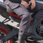 Pantalone LS2 STRAIGHT muške crno sive 4XL - Slika 7