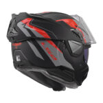 Kaciga LS2 Flip Up FF910 ADVANT II GLIDE crno sivo crvena XXL - Slika 7