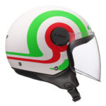 Kaciga LS2 Jet OF558 SPHERE LUX II URBY belo zelena - Slika 6