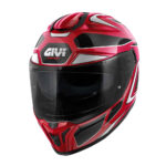 Kaciga GIVI Full Face 55.1 ZEPHIR bordo crno srebrno crvena L