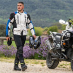 Pantalone LS2 COMO AIR muške crno tamno sive 5XL - Slika 7