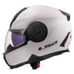 Kaciga LS2 Flip Up FF902 SCOPE II SOLID bela M - Slika 2