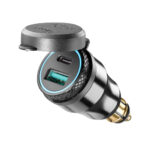 Punjač DIN sa USB-A i USB-C priključkom INTERPHONE