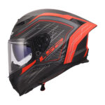 Kaciga LS2 Full Face FF807 DRAGON SUBIC mat crvena L - Slika 2
