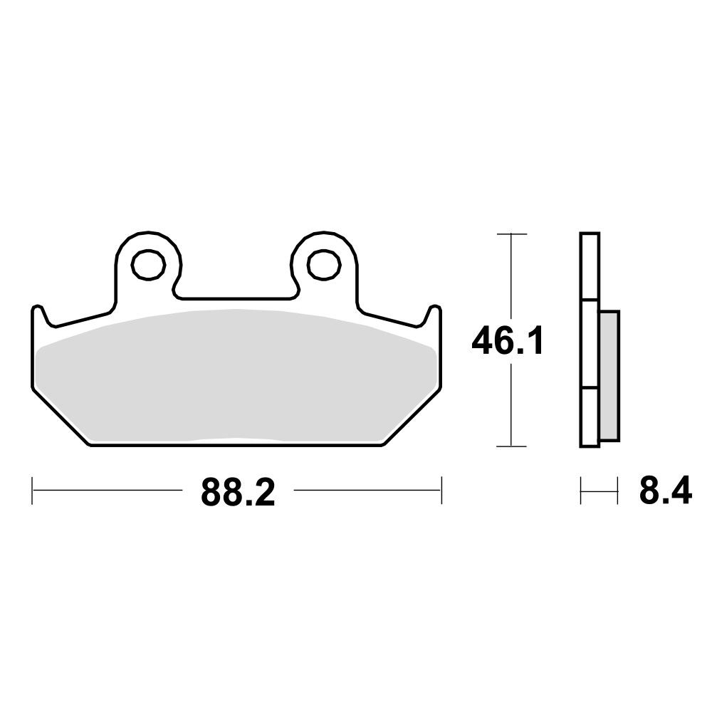 Disk pločice TRW MCB571SV ( SINTER )