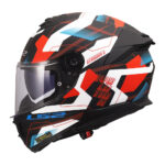 Kaciga LS2 Full Face FF808 STREAM II MIKA belo plavo crvena 3XL - Slika 2