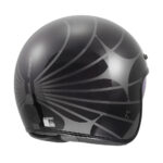 Kaciga LS2 Jet OF601 BOB II COSMIC crno siva M - Slika 5