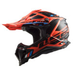 Kaciga LS2 Cross MX700 SUBVERTER EVO II STOMP fluo narandžasta L - Slika 5