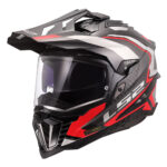Kaciga LS2 Enduro MX701 EXPLORER CARBON FRONTIER II crvena L