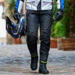 Pantalone LS2 TRAVEL LONG muške crno tamno sive duge 3XL - Slika 3