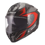 Kaciga LS2 Full Face FF817 CHALLENGER II VIPER sivo crvena XL