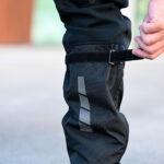 Pantalone LS2 TRAVEL REGULAR muške crno tamno sive - Slika 6