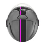 Kaciga jet GIVI 12.5F TOUCH titanium roza - Slika 4