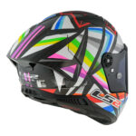 Kaciga LS2 Full Face FF805 THUNDER CARBON GP AERO FLASH crna M - Slika 5