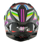 Kaciga LS2 Full Face FF805 THUNDER CARBON GP AERO FLASH crna XL - Slika 4