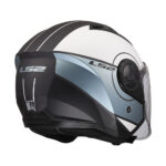Kaciga LS2 Jet OF616 AIRFLOW II COVER sivo plava 3XL - Slika 5