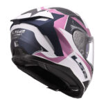 Kaciga LS2 Full Face FF817 CHALLENGER II FLAMAN belo roza M - Slika 5