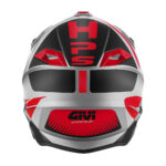Kaciga GIVI Cross 60.1 FRESH titanium crveno crna L - Slika 3
