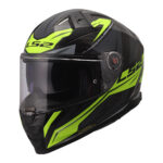 Kaciga LS2 Full Face FF811 VECTOR II CARBON SAVAGE H-V žuta M