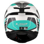 Kaciga LS2 Full Face FF808 STREAM II ROAD CYAN svetlo siva sa naočarima XL - Slika 4