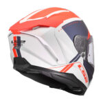 Kaciga LS2 Full Face FF817 CHALLENGER II TITAN belo plavo crvena 3XL - Slika 5
