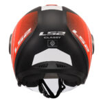 Kaciga LS2 Jet OF620 CLASSY DISKO mat crno crveno bela sa naočarima 3XL - Slika 3
