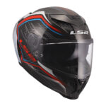 Kaciga LS2 Full Face FF807 DRAGON SUBIC belo plavo crvena - Slika 7