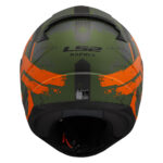 Kaciga LS2 Full Face FF353 RAPID II THUNDER BIRDS zeleno narandžasta XL - Slika 4