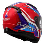 Kaciga LS2 Full Face FF353 RAPID II FLITZ belo plavo crvena XXL - Slika 5