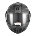 Kaciga NOX PREMIUM SPINNER ARK Flip Up sa naočarima crveno mat crna M - Slika 3