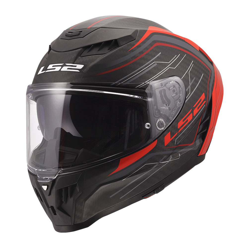 Kaciga LS2 Full Face FF807 DRAGON SUBIC mat crvena XXL