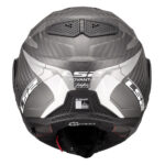 Kaciga LS2 Flip Up FF901 ADVANT X CARBON HORIZON hrom siva sa naočarima XXL - Slika 4
