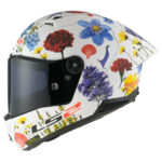 Kaciga LS2 Full Face FF805 THUNDER GP AERO CARBON FLOWERS bela S - Slika 2