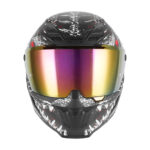 Kaciga NOX EXKLUSIV GOLIATH RAPTOR Full Face mat crno crvena XL - Slika 3