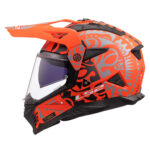 Kaciga LS2 Enduro MX702 PIONEER II RANGI mat narandžasta L - Slika 2