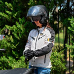 Jakna LS2 GARDA AIR ženska crno siva XL - Slika 4