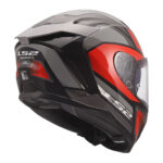 Kaciga LS2 Full Face FF817 CHALLENGER II VIPER sivo crvena S - Slika 5