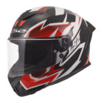 Kaciga LS2 Full Face FF820 RAPID III XTREM belo crno crvena XL