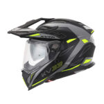 Kaciga Kappa Enduro KV33 WIZARD mat sivo crno žuta XL - Slika 2