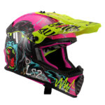 Kaciga LS2 Cross MX437 FAST II MINI GORILLA dečija ljubičasta L - Slika 7