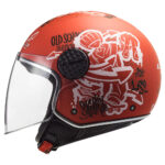 Kaciga LS2 Jet OF558 SPHERE LUX SKATER mat crvena S - Slika 2