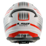 Kaciga LS2 Full Face FF353 RAPID II CIRCUIT  belo crvena XXL - Slika 4